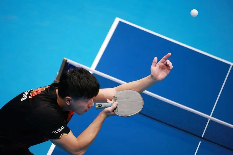 serve in table tennis