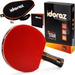 Idoraz Ping Pong Paddle Professional Racket 