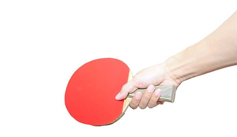 grip of table tennis