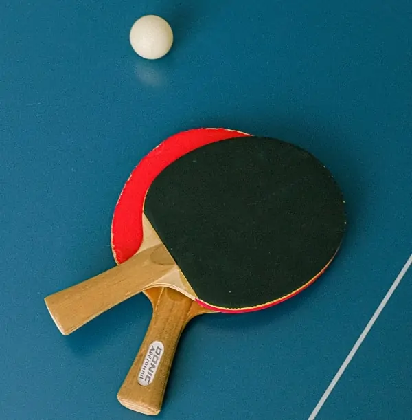 Why Ping Pong Paddles are RED and Black
