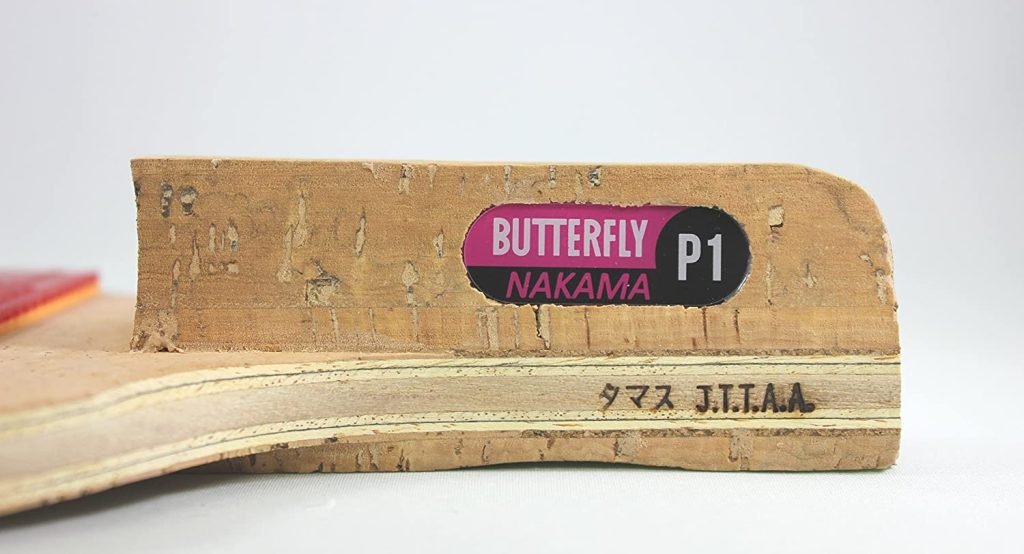 Butterfly Nakama P1 Japanese Penhold Table Tennis Racket 